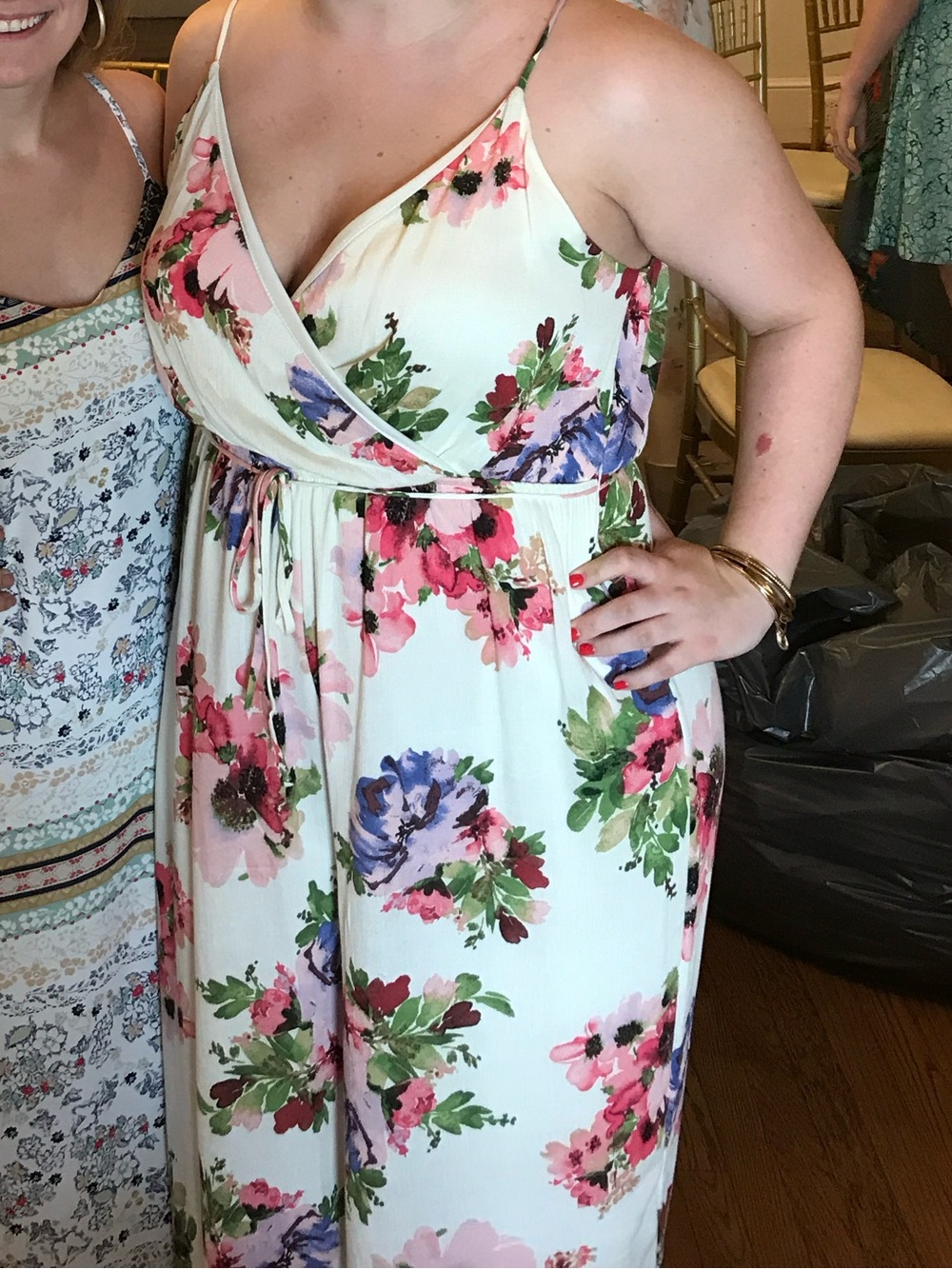 Miami Cream Floral Jumper